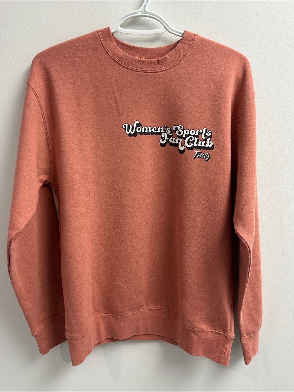 Women's Sports Fan Club Crewneck Sweatshirt - Rust